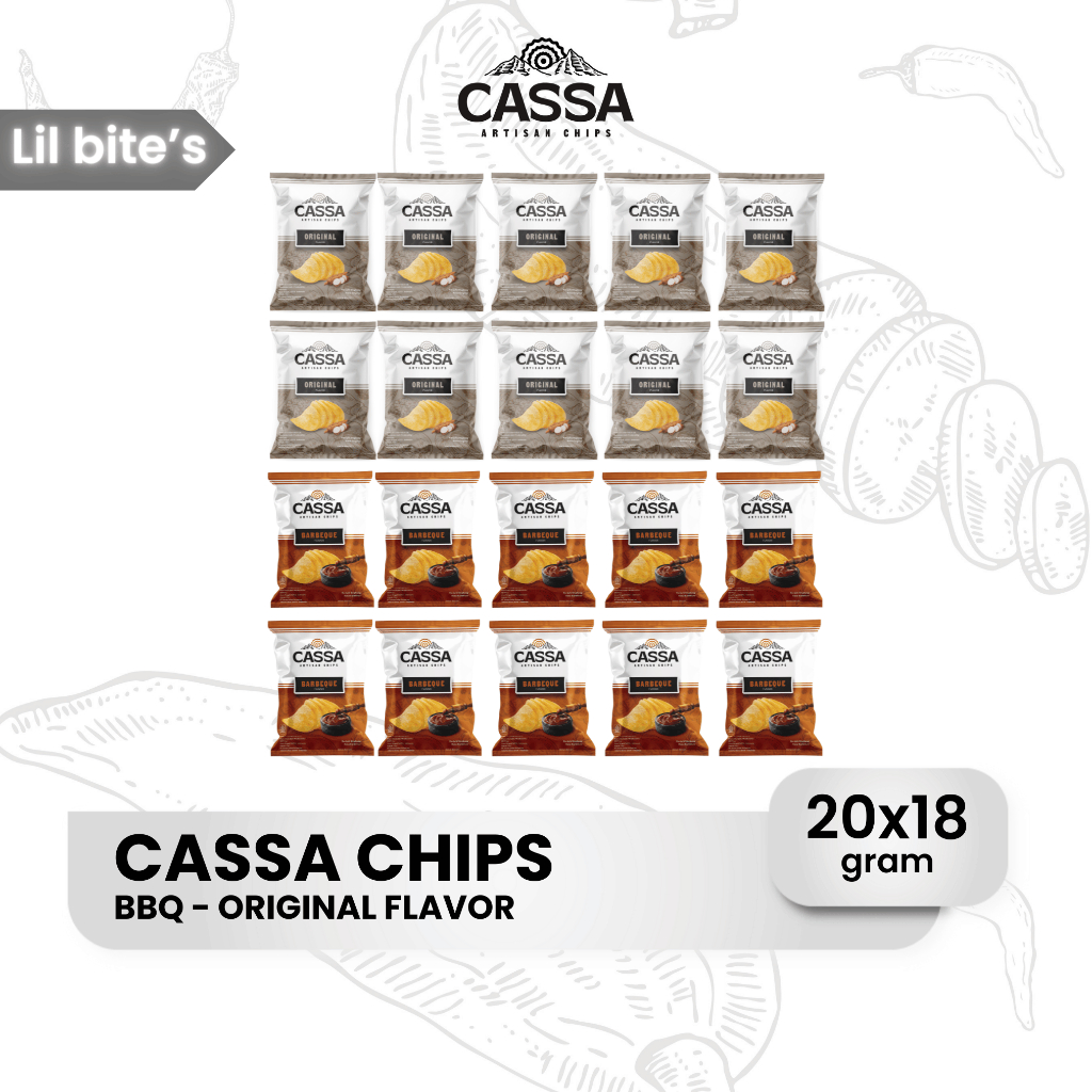 

Cassa Chips Barbeque - Original Bundle 18gr x 20pcs