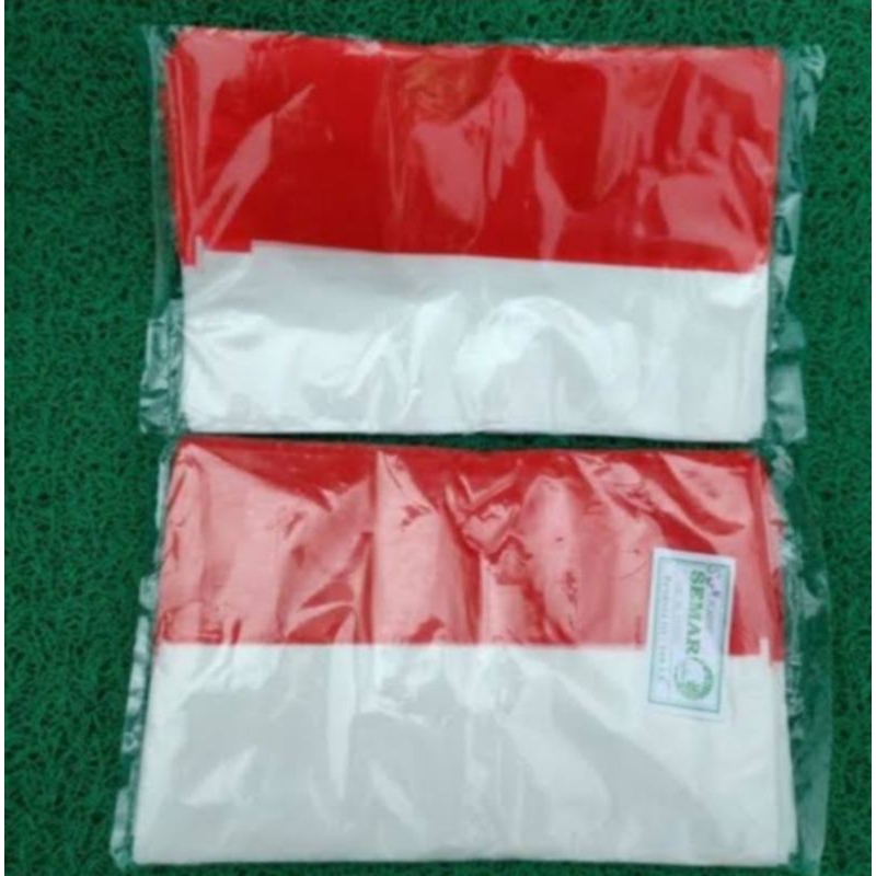 (1000 pcs)Bendera Semar/bendera plastik/bendera/bendera merah-putih plastik/bendera plastik Semar/be