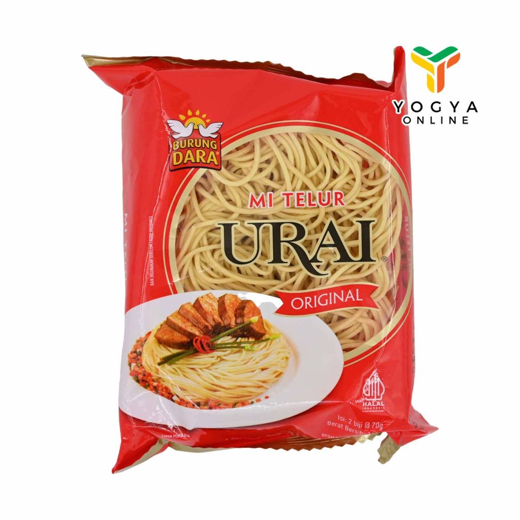 

Burung Dara Mie Telur Urai Original 140 G