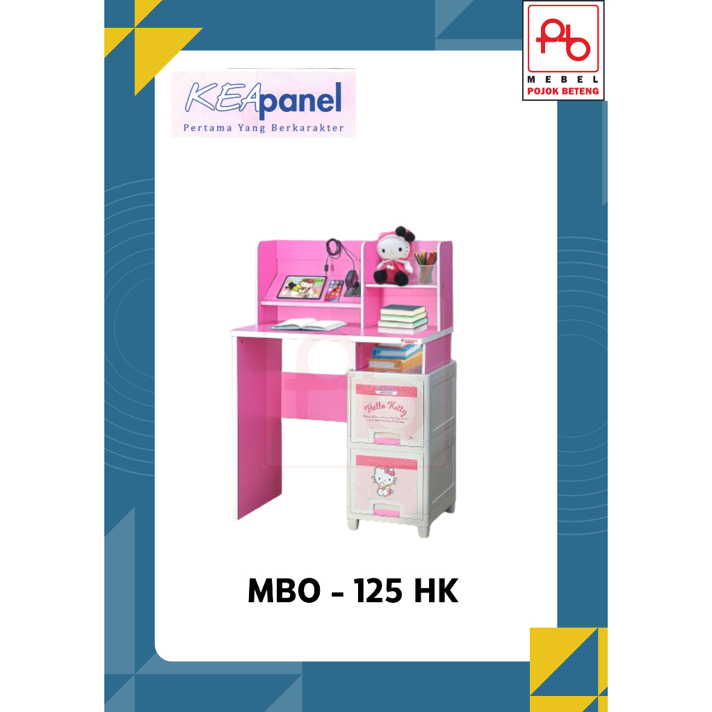 Meja Belajar anak MBO-125 HK Panel Jogja