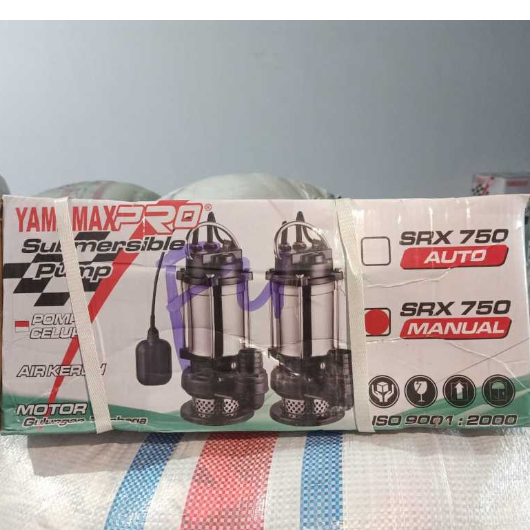 YAMAMAX SRX 750 M Pompa Celup Air Kotor Keruh 2 Inch SRX 750 Manual