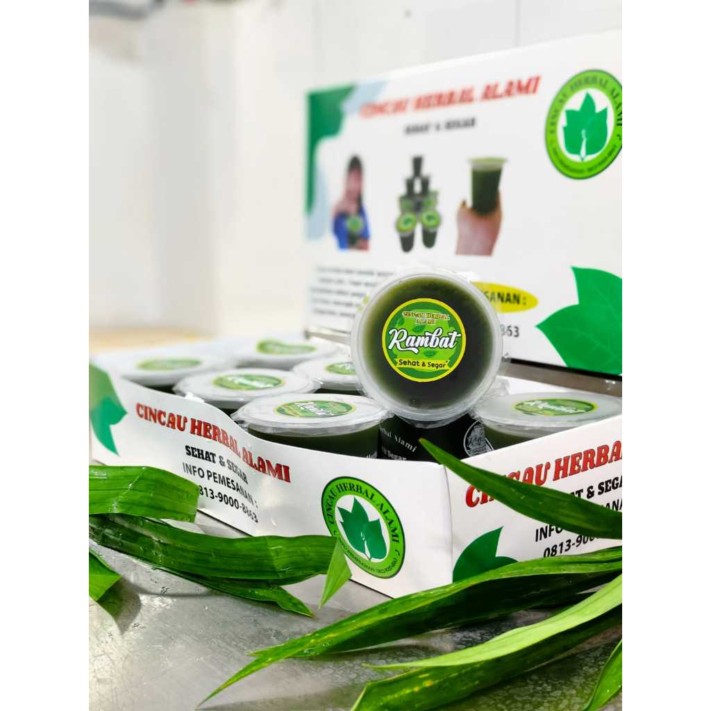 

Minuman Cincau Rambat Terdekat (Gula Putih)