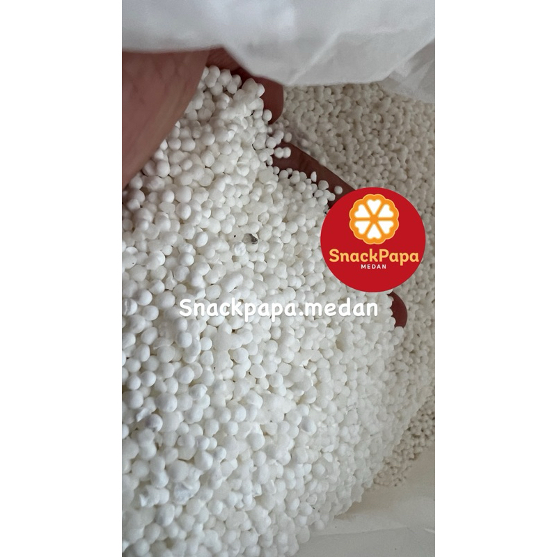 

SAGU PUTIH ASLI THAILAND CAP TAPIOCA PEARL | RED CAT BRAND | KUALITAS PREMIUM