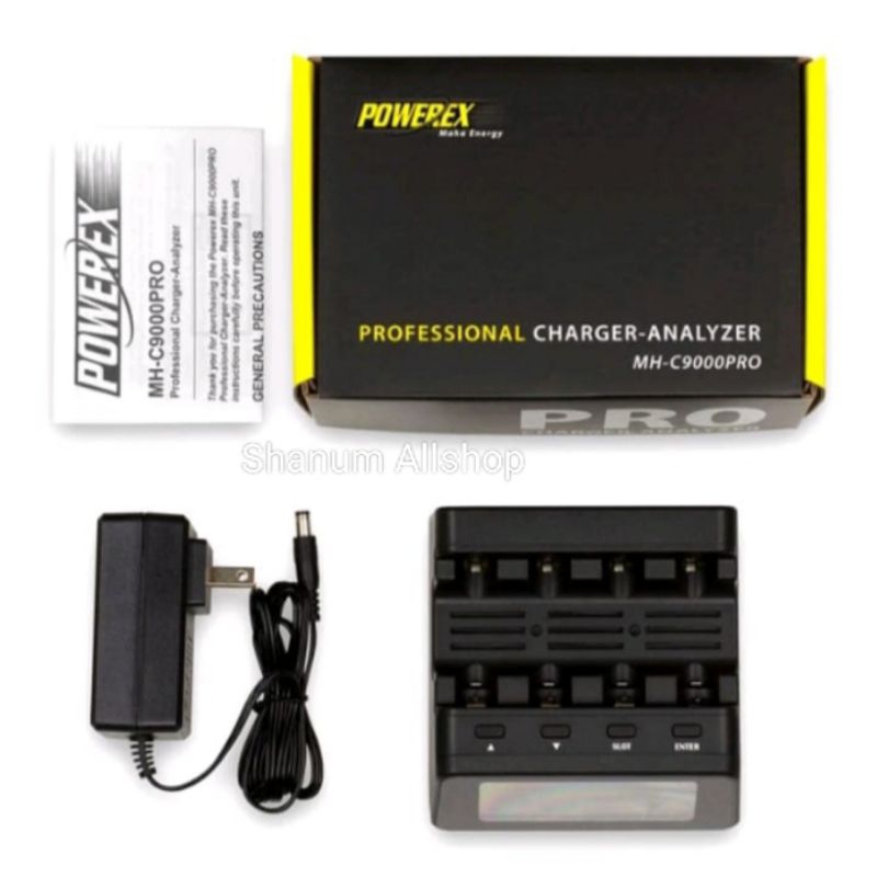 POWEREX MH C9000 PRO CHARGER ANALYZER