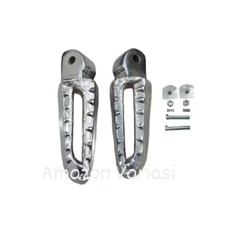 Foostep Motor Pijakan Kaki Belakang Bahan Besi Untuk Motor Matic Vario Beat Scoopy