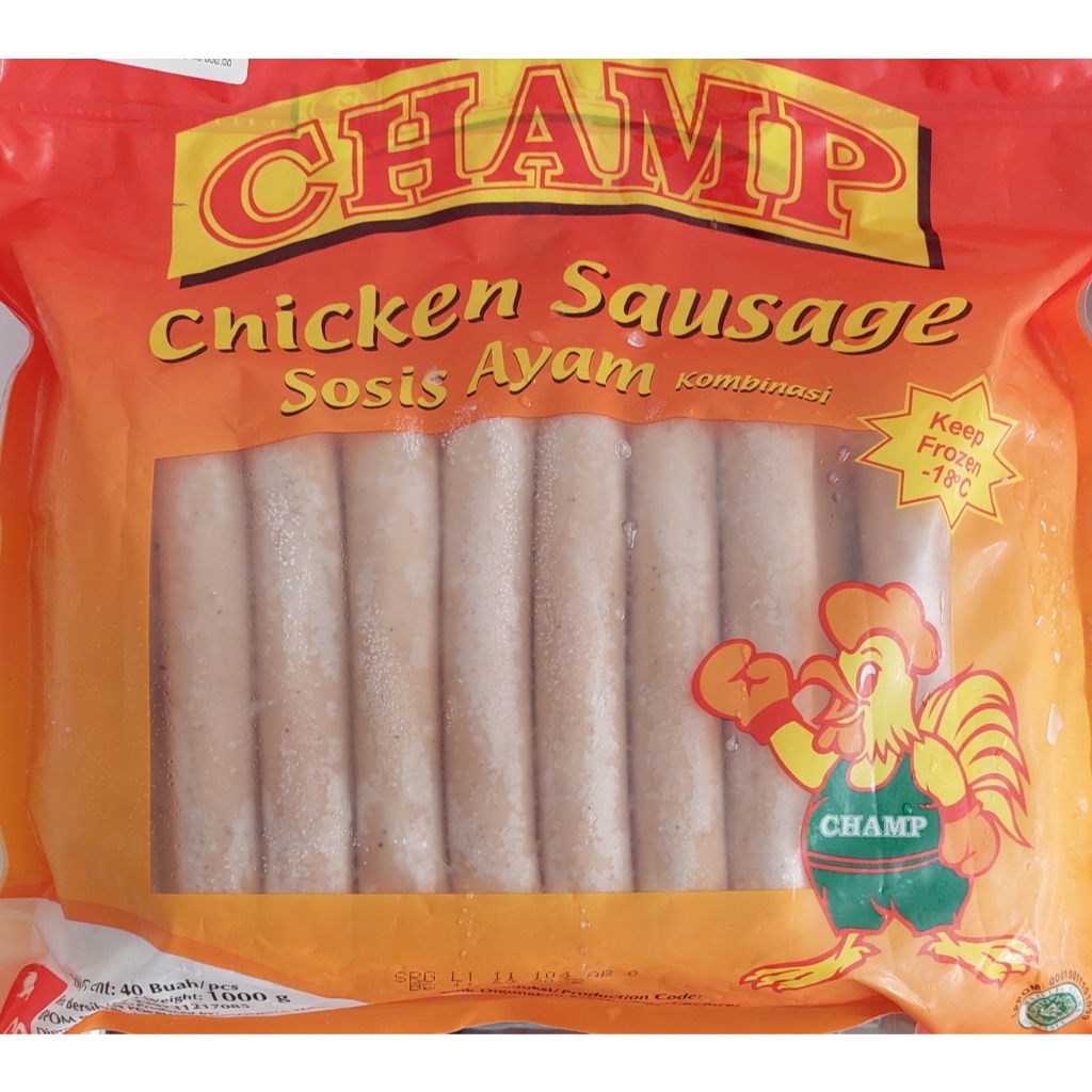 

CHAMP SOSIS AYAM 1KG ISI 40