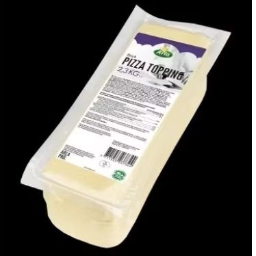 

Mozzarella Pizza Topping Frozen 2.3kg - Arla