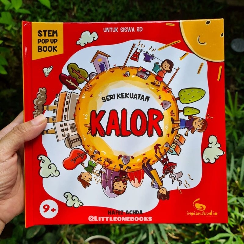 STEM Pop Up Book - Kalor / buku anak pop up Impian Studio / buku pengetahuan anak SD