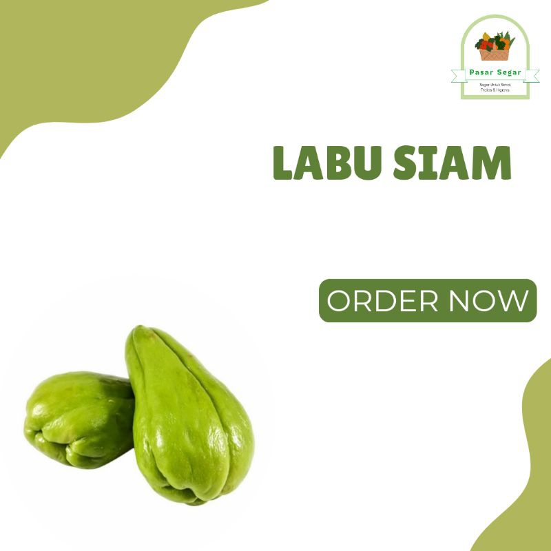 

Sayur Labu Siam 1 Buah