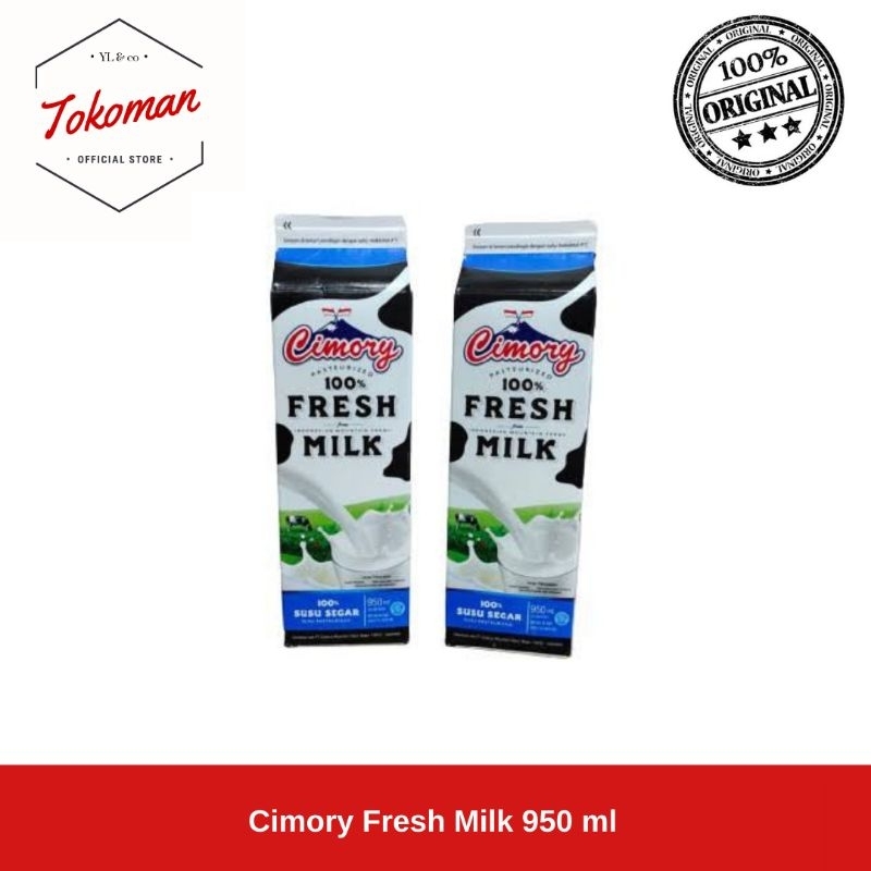 

Cimory Fresh Milk Full Cream 950ml / 950 ml Susu Segar