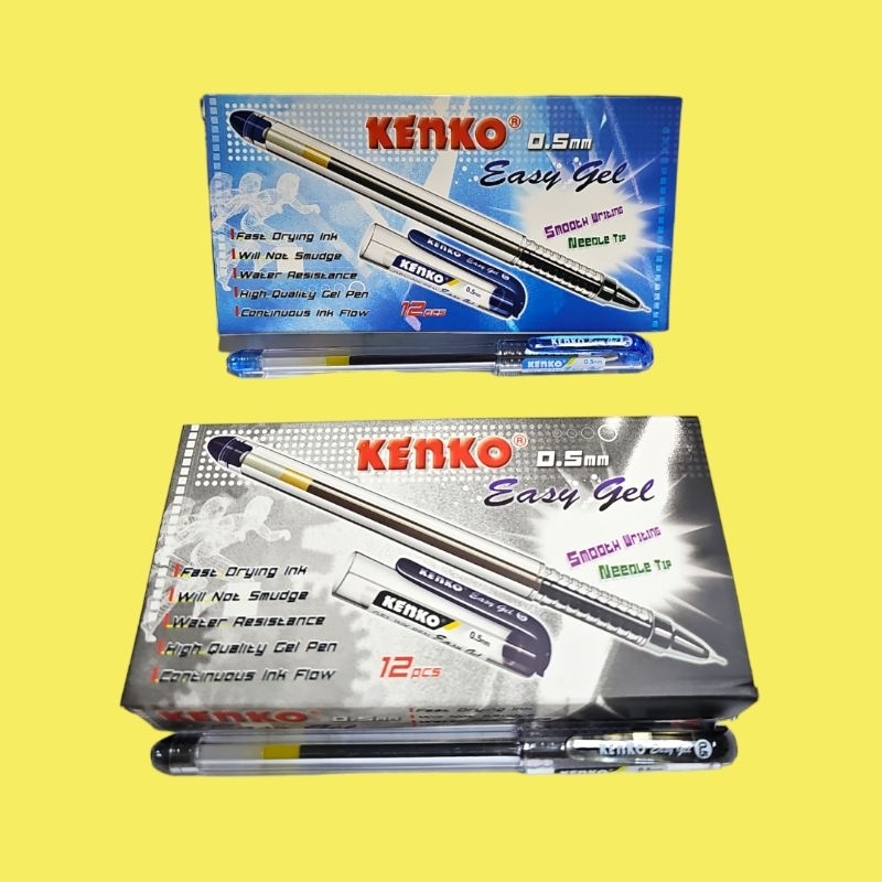 

Bolpen KENKO EASY GEL 0.5 (Lusin)