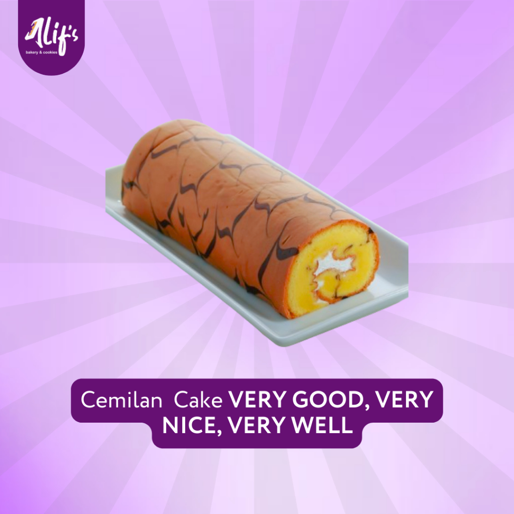 

Cemilan Kue Cake Bolu Gulung Alifs Bakery and Cookies Official