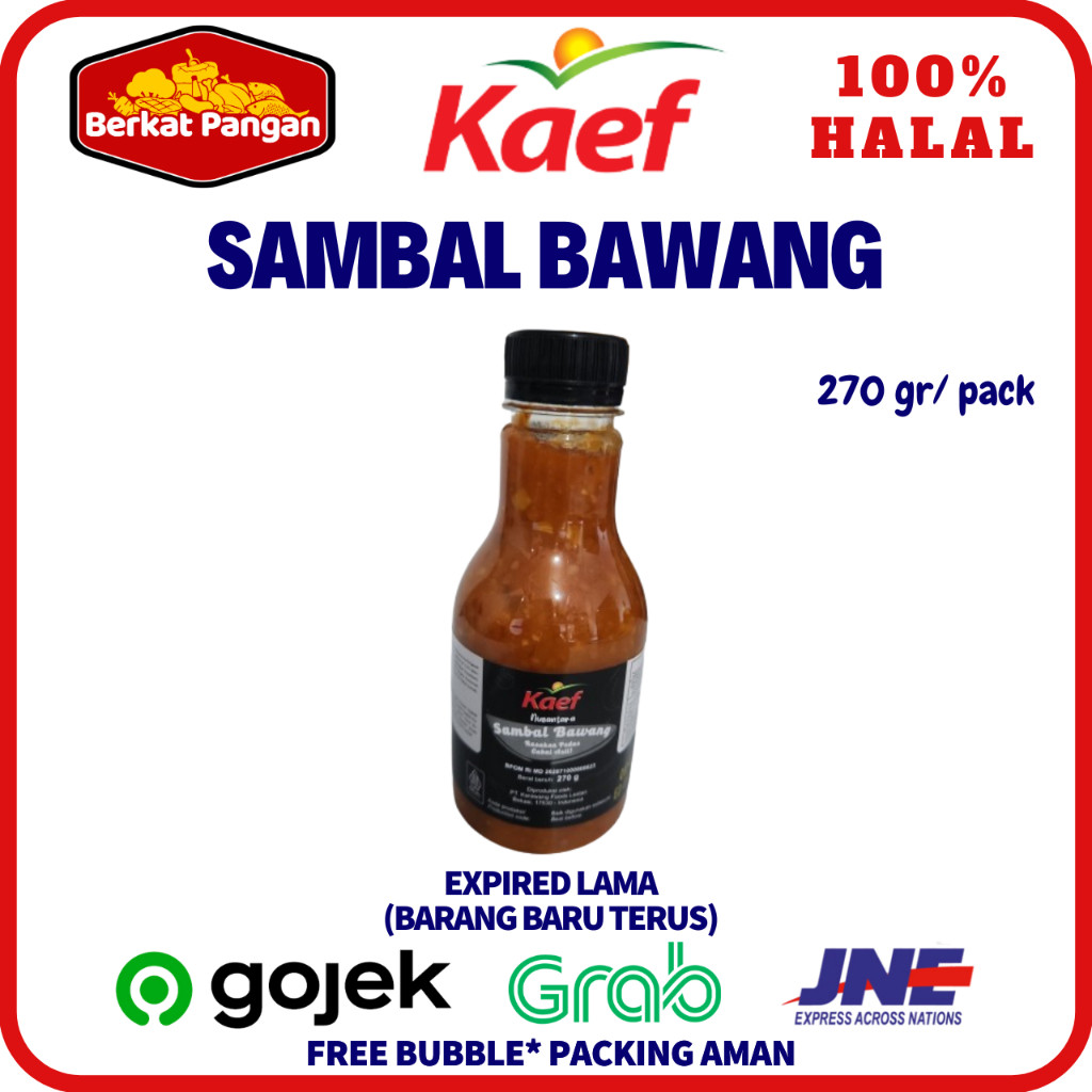 

KAEF Sambal Bawang Botol 270gr