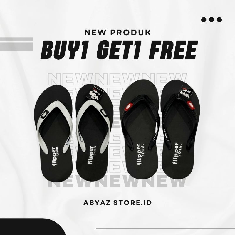 SANDAL JEPIT FLIPPER BELI 1 GRATIS 1 TERLARIS SANDAL PRIA FIPPER SANDAL CASUAL PRIA BAHAN MELAR SAND