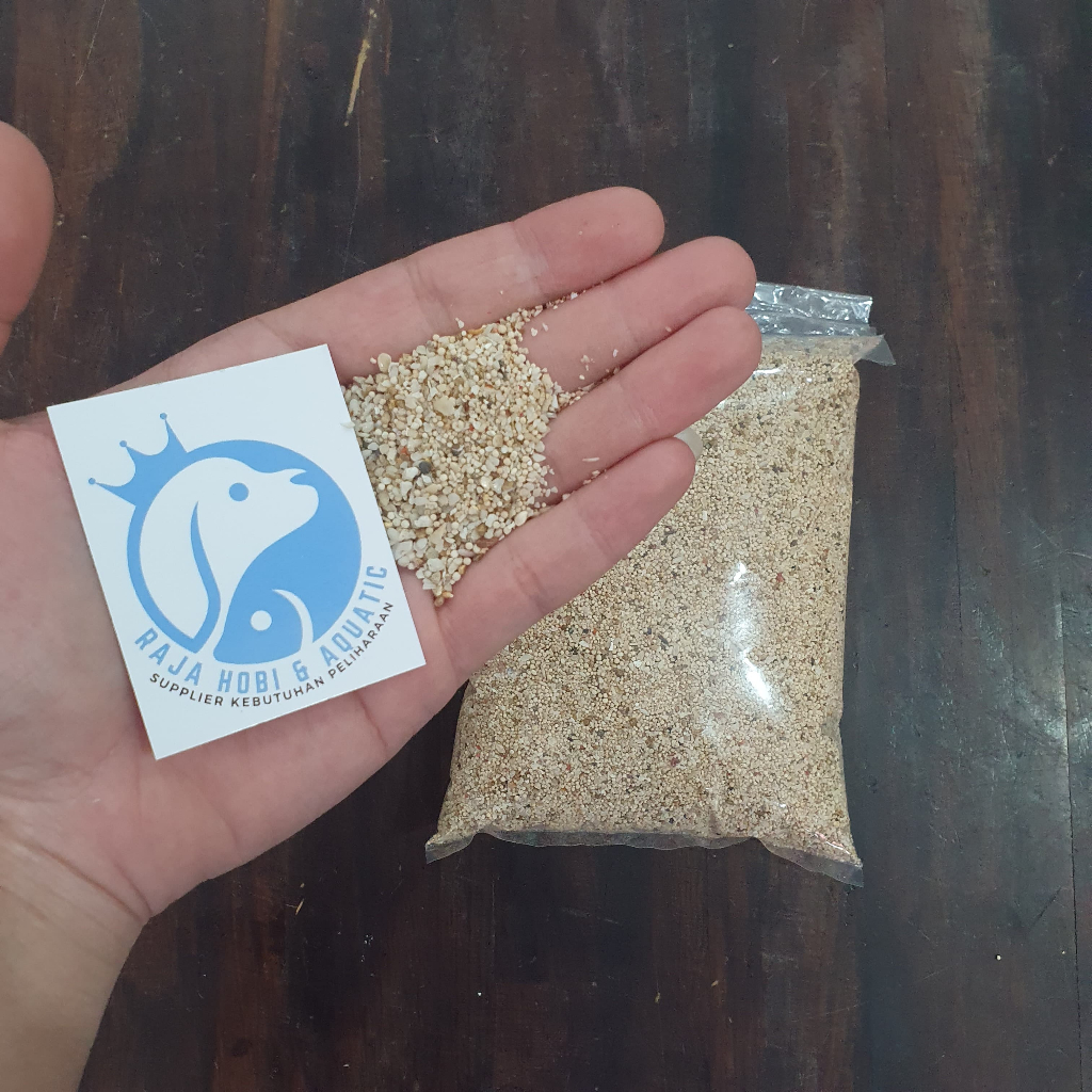 PASIR BALI AQUASCAPE AIR LAUT AKUARIUM AQUARIUM DASAR DASARAN SAND PASIR LAUT ORIGINAL PASIR COKLAT 