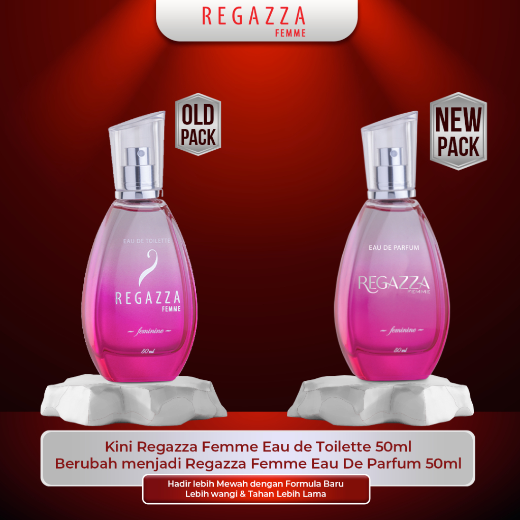 Regazza EDT Feminine (Pink, 50ml)