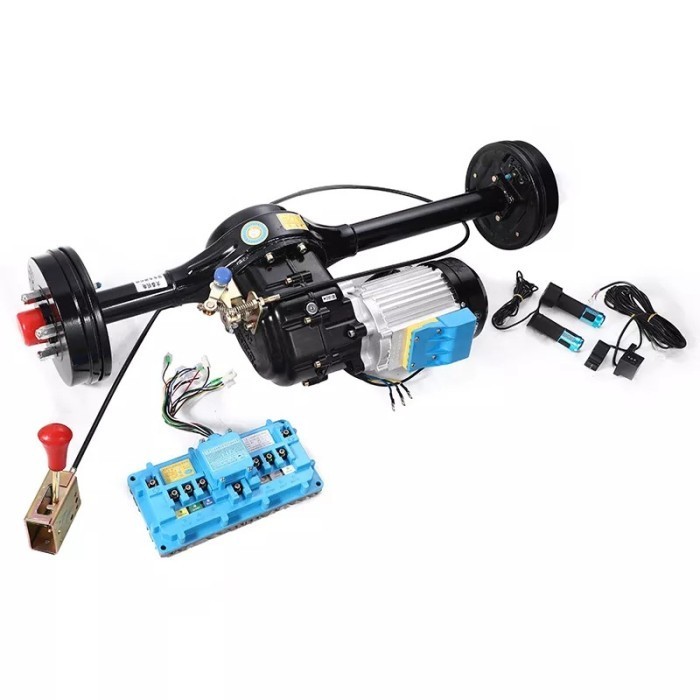 Kit Konversi Gardan Listrik 2000W 2KW 48V 60V 72V Motor PMSM 2000W High Torque