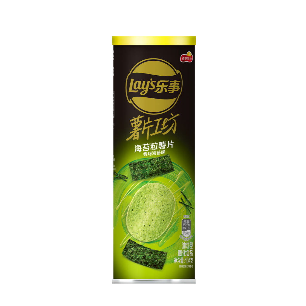 

LAY'S ROASTED SEAWEED POTATO CHIPS 104G