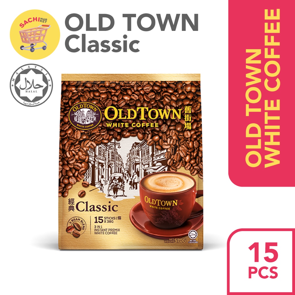 

KOPI OLDTOWN 3in1 Classic White Coffee Malaysia (15 pcs)