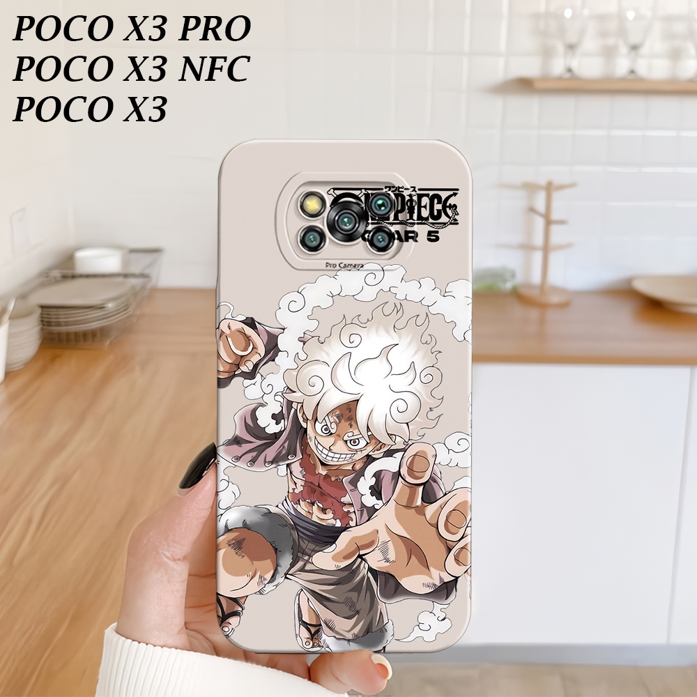 Softcase Hp Xiaomi Poco X3 X3 NFC X3 PRO Fashion Case Anime Case Poco X3 X3 NFC X3 PRO Silikon TPU P
