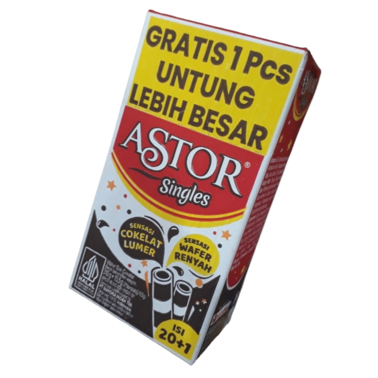 

astor single box @20pcs + 1pcs