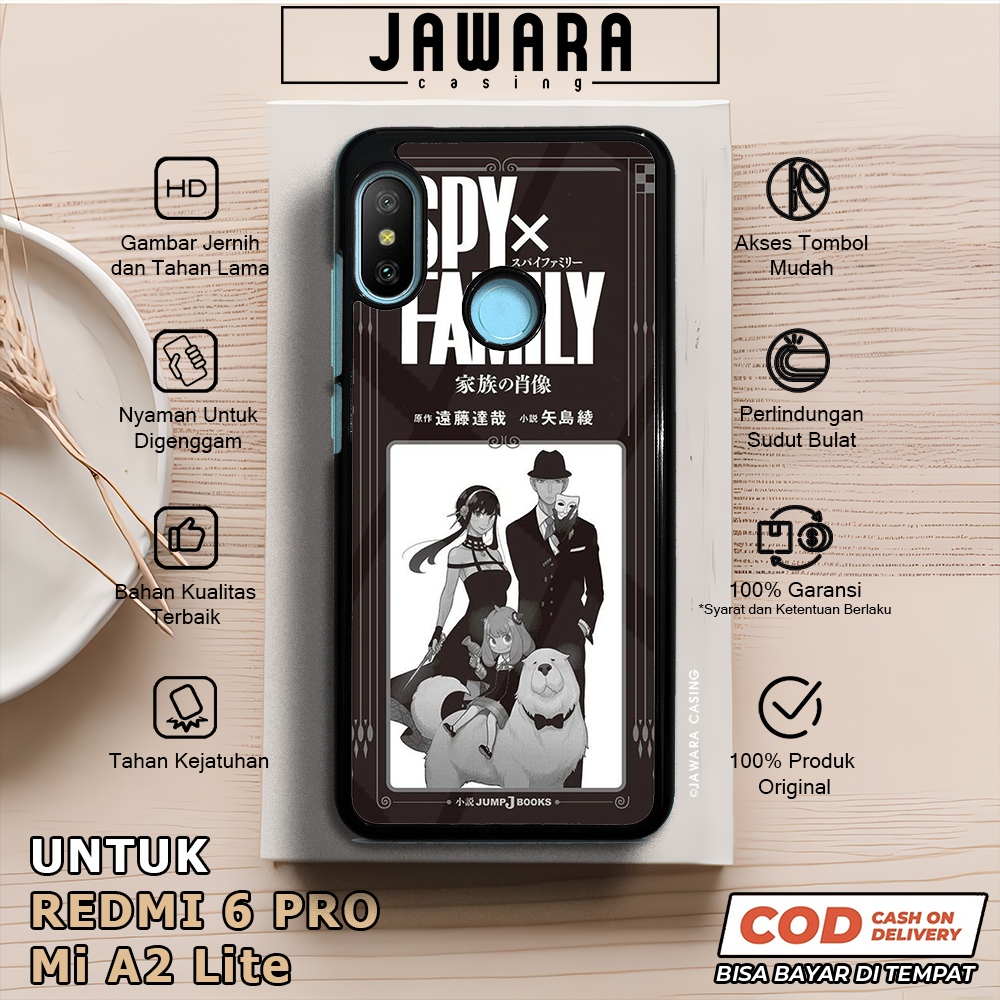 Case Redmi 6 Pro Mi A2 Lite Casing Redmi 6 Pro Mi A2 Lite [SPXF] Premium Case Glossy Case Hp Xiaomi 
