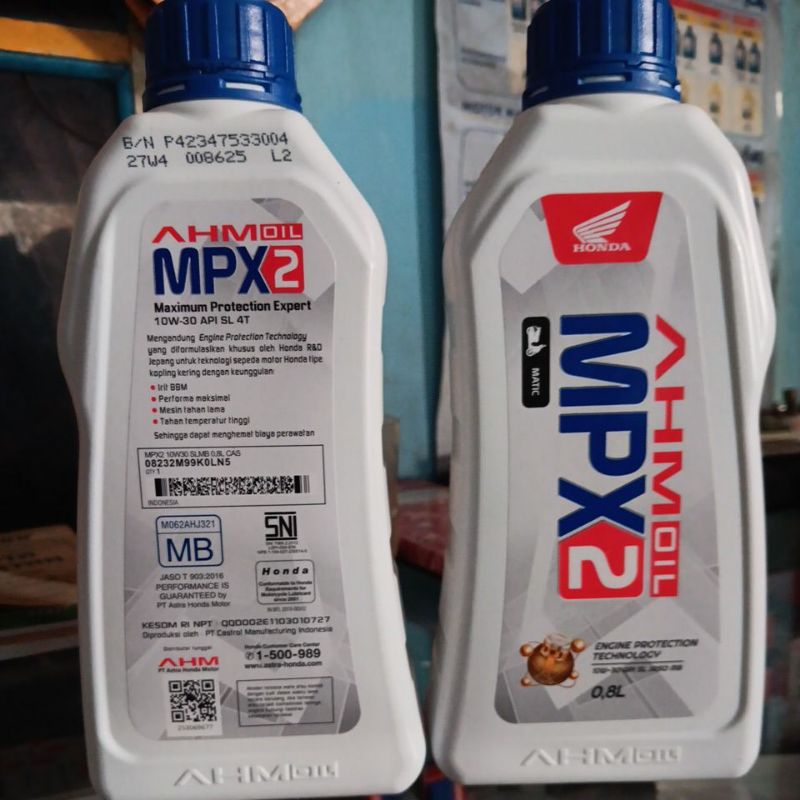 OIL MPX 2 0,8 METIC 100% ORIGINAL