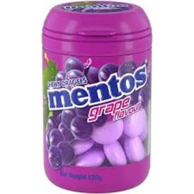 

Mentos Grape Flavour 120gr