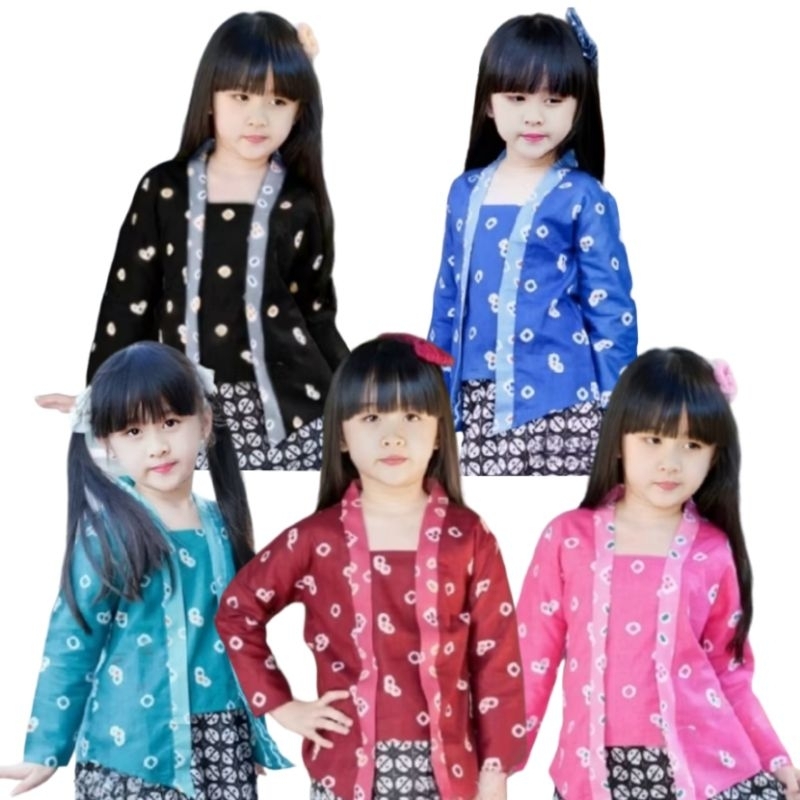 Kebaya Kutubaru Jumputan Anak
