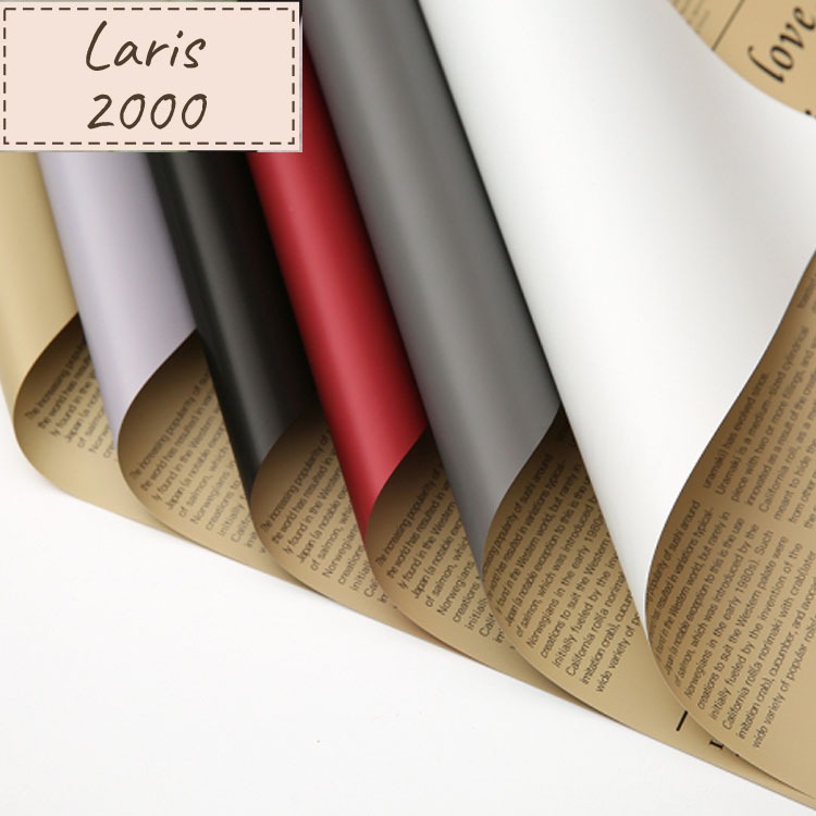 

Kertas Buket Bunga / Flower Wrap Gambar Koran Warna / Cellophane