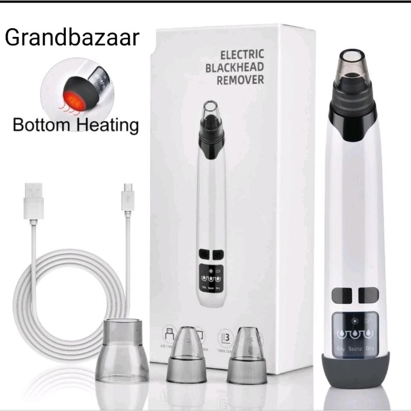 Komedo  Pemanas Listrik  Wajah Jerawat Pori Cleaner Vakum Komedo/penghisap komedo tuntas (GBZ)