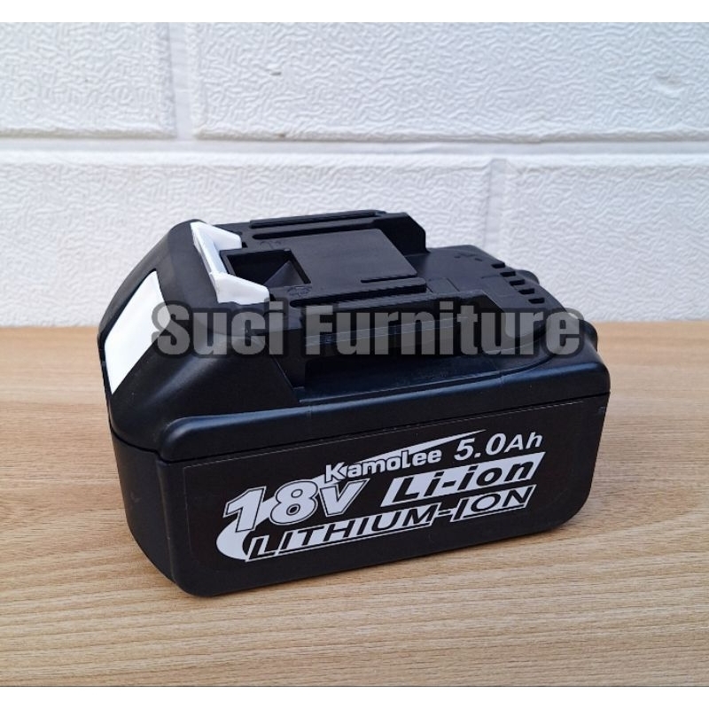 Baterai Impact kamolee 18v 5.0ah Batre bor Kamolee 5.0ah