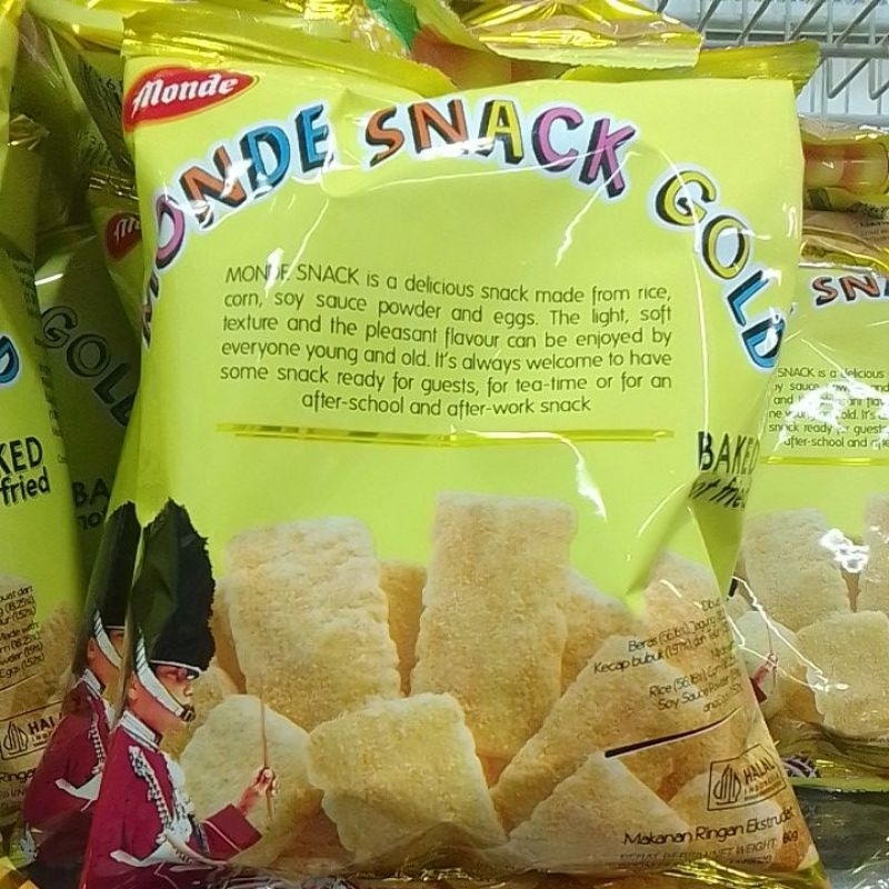 

Monde snack gold 60 gram