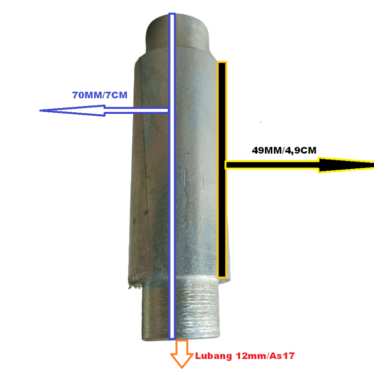 Bosh/Tromol DEPAN Jupiter Z Jupiter Mx Mio Vega Zr Smash/As 12mm/As 17/Kunci 17/Bearing 6300 15mm