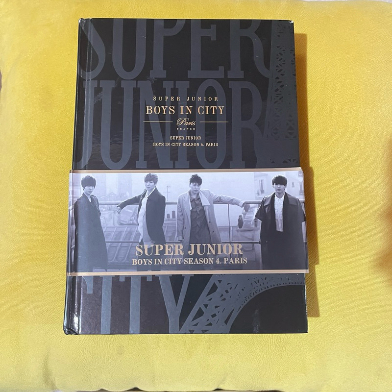 SUPER JUNIOR BOYS IN CITY SEASON 4. PARIS PHOTOBOOK