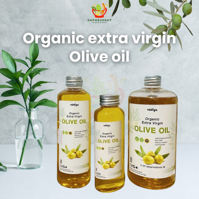 

Minyak Zaitun Premium Extra Virgin Olive Oil 100 ml Cold Pressed Beorganic Natural Borges RS Bertolli