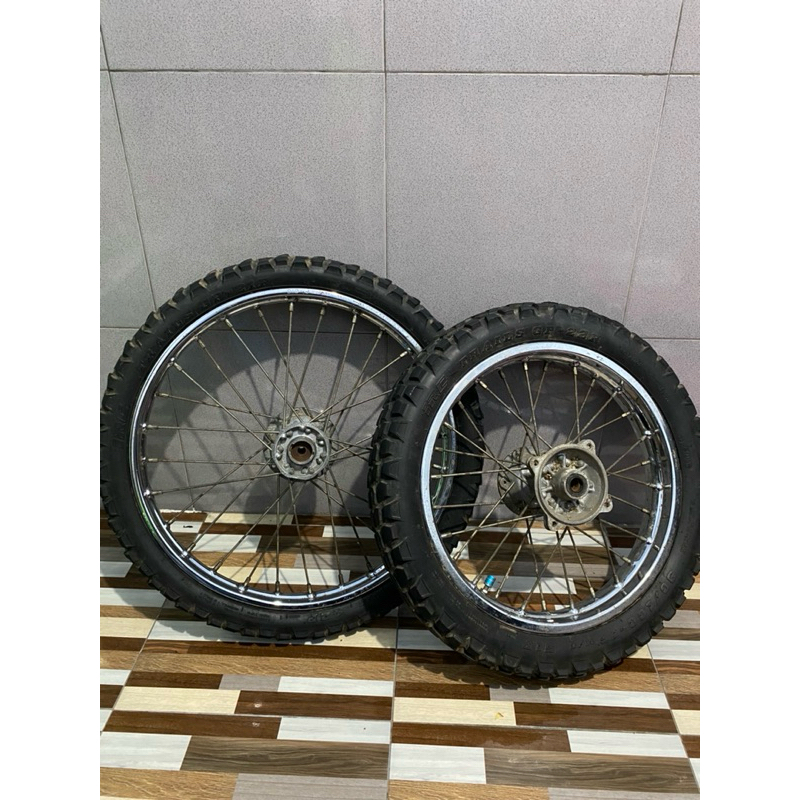 welset , velg set 16/19 ori klx