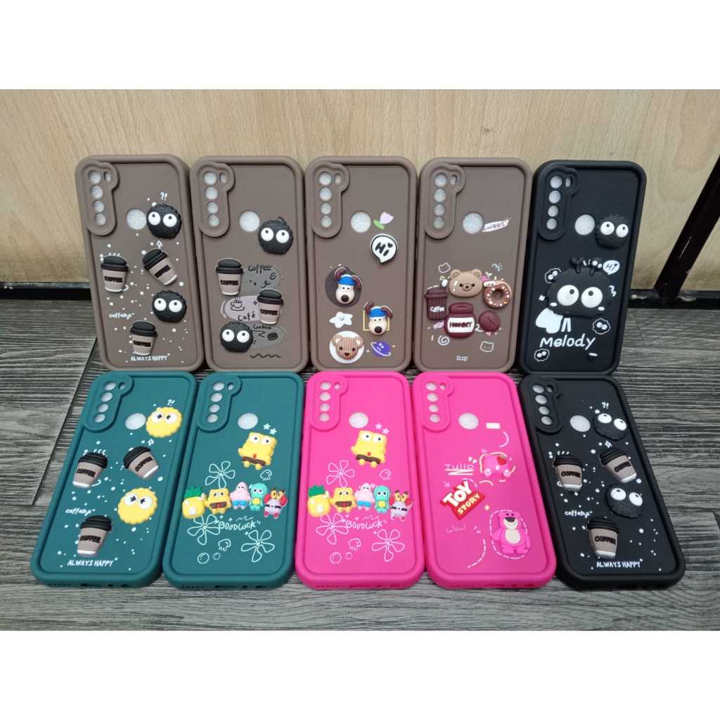 SOFTCASE 3D TIMBUL CUTE FOR REDMI NOTE9 REDMI NOTE10 PRO REDMI NOTE11 REDMI NOTE12 4G REDMI NOTE13 4