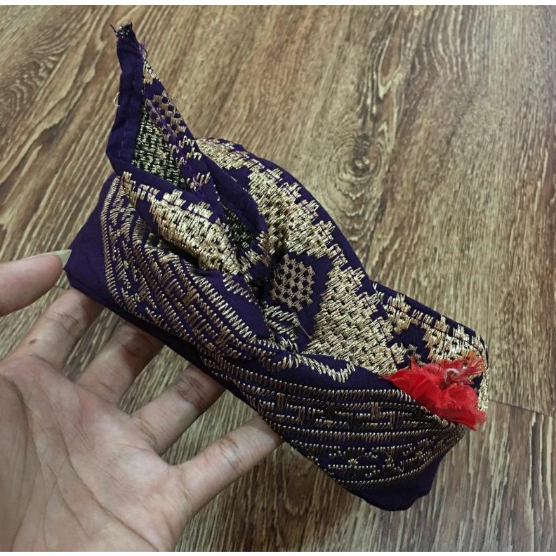 KODE A74S UDENG SEMI SONGKET JANGGAR NAYAH SETENGAH JADI DAN LEMBARAN