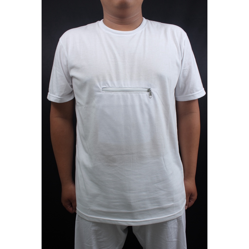 LUAR BIASA JUMBO XXXXL Kaos Haji Pria Jumbo Kaos Haji Saku Kaos kantong AL HAJJ Jumbo XXXL  XXXXXL 5