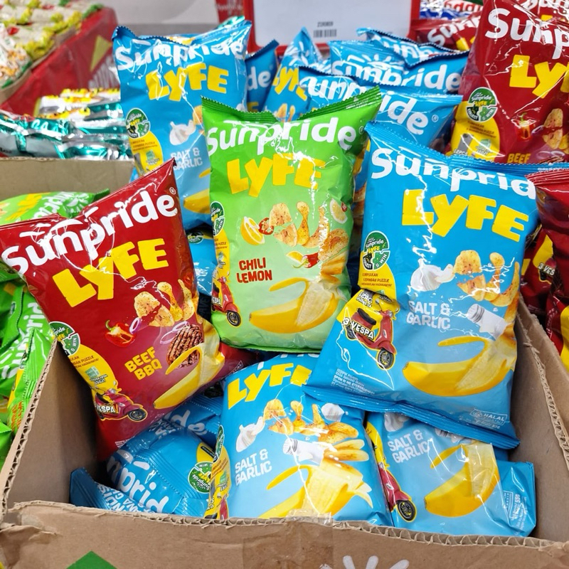

SUNPRIDE LYFE 55Gram keripik pisang