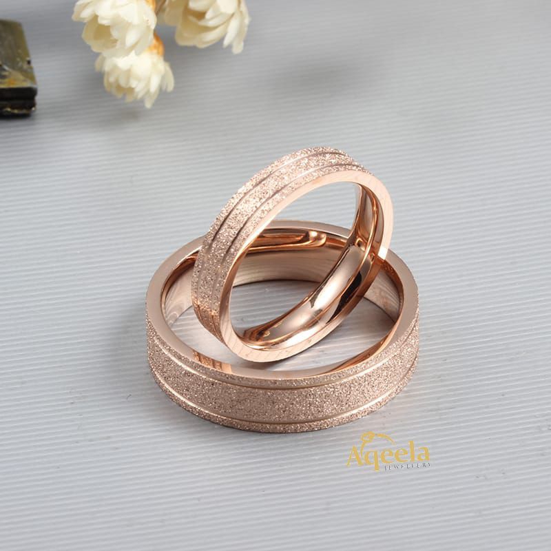 Cincin nikah tunangan emas perak