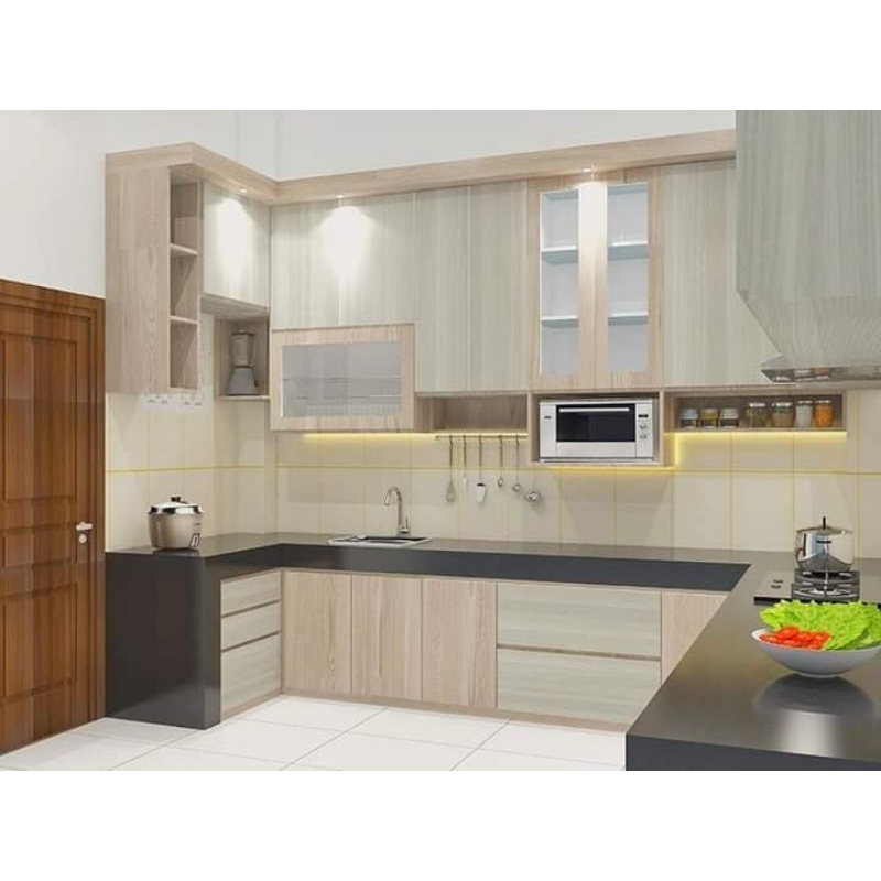 Kitchen Set HPL Kitchen Set Minimalis Kitchen Set Murah Kabinet Dapur Lemari Dapur Kitchen Set klasi