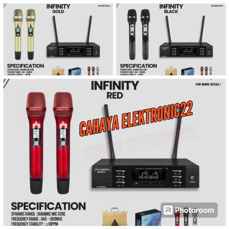 MICROPHONE WIRELESS SOUNDBEST INFINITY MIC WIRELESS