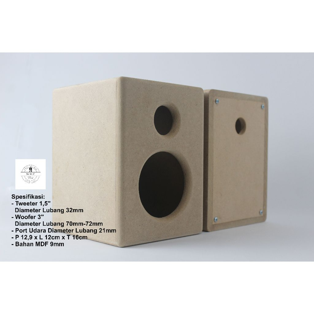 Box speaker 3 inch model Bookshelf speaker