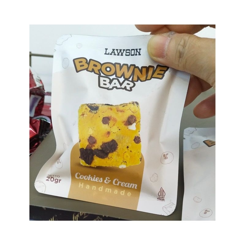 

Lawson Brownie Bar Cookies & Cream 20gr