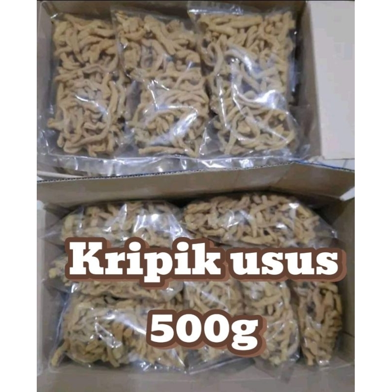 

Kripik Usus Original kemasan 500g Super Murah Enak,Gurih dan Renyah Kripik Usus 500g