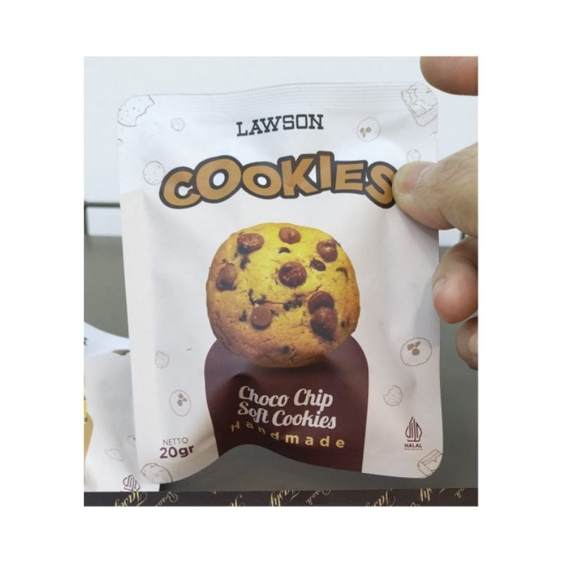 

Lawson Cookies Choco Chip Soft Cookies 20gr