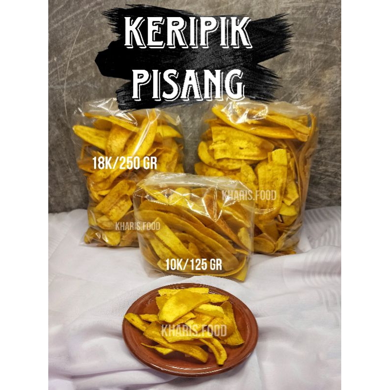 

KERIPIK PISANG MANIS - 250 GR