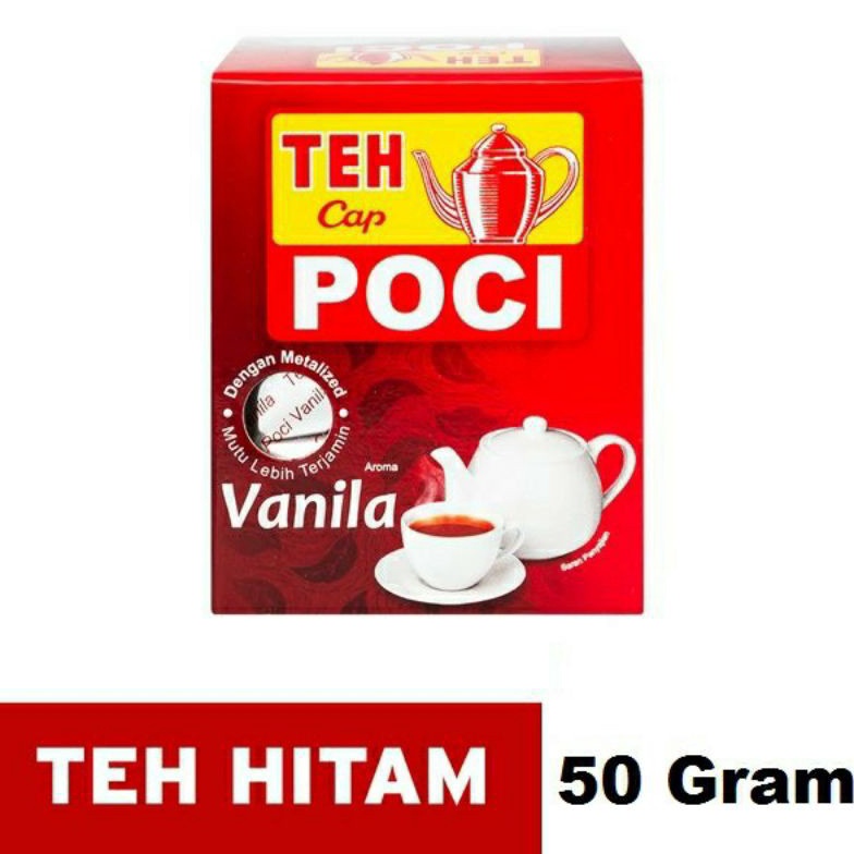 

Terlaris Teh BUBUK Poci Vanila PERPAK 1 PCS